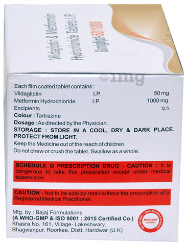 Garniglipt 50/1000 Tablet image