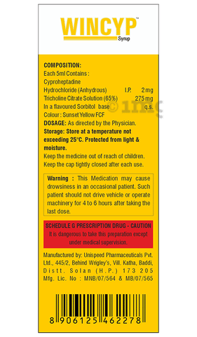 Wincyp Syrup image Wincyp Syrup image
