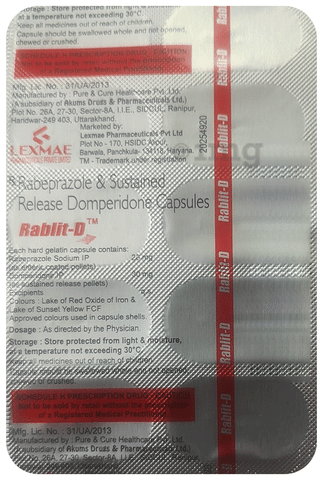 Rablit-D Capsule SR image Rablit-D Capsule SR image