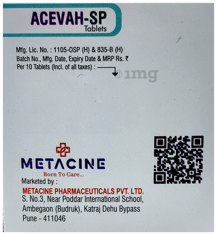 Acevah-SP Tablet image Acevah-SP Tablet image