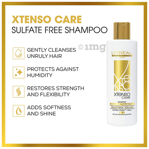 Loreal Professional Xtenso Sulphate Free Paraben Free Shampoo: Buy bottle of 250 ml Shampoo at best price in India | 1mg