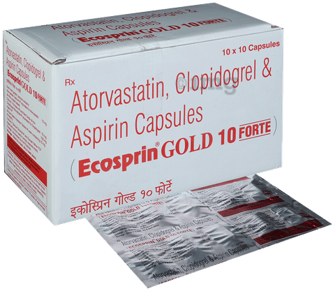 Ecosprin Gold  10 Forte Capsule