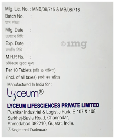 Gliceum-MF Tablet SR image