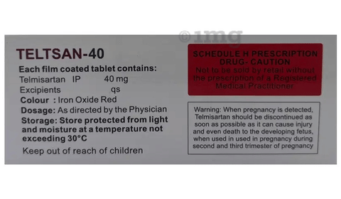 Teltsan 40 Tablet image