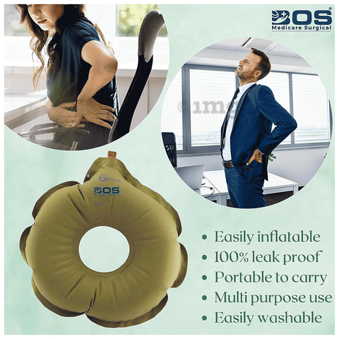 Bos Medicare Surgical Air Cushion Ring Green 40 cm Buy box of 1.0 Device at best price in India 1mg