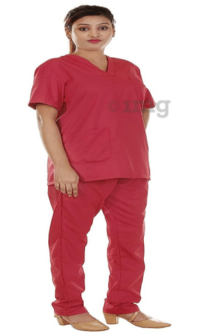 IS IndoSurgicals Scrub Suits for Doctors Women OT Dress (48-XXXXL, Sea  Green) : Amazon.in: Industrial & Scientific