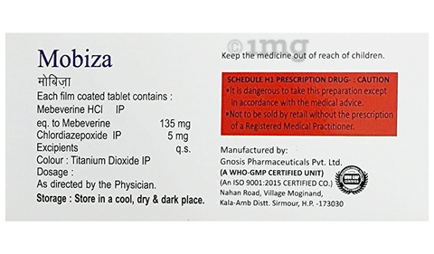 Mobiza 135mg/5mg Tablet image Mobiza 135mg/5mg Tablet image