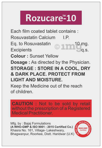 Rozucare 10 Tablet image Rozucare 10 Tablet image