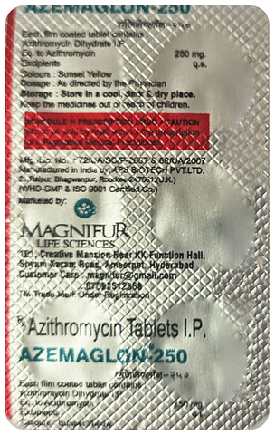 Azemaglon 250 Tablet image