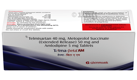 Telma-Beta AM Tablet ER image Telma-Beta AM Tablet ER image