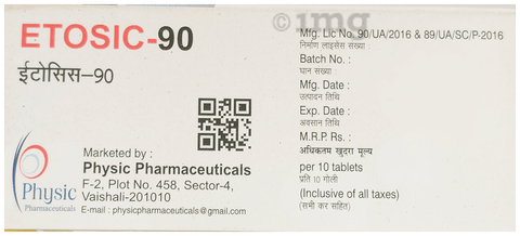 Etosic 90 Tablet image