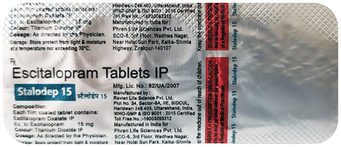 Stalodep 15 Tablet image Stalodep 15 Tablet image