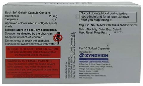 Popout 20mg Capsule image