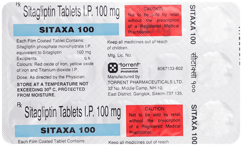 Sitaxa 100 Tablet image