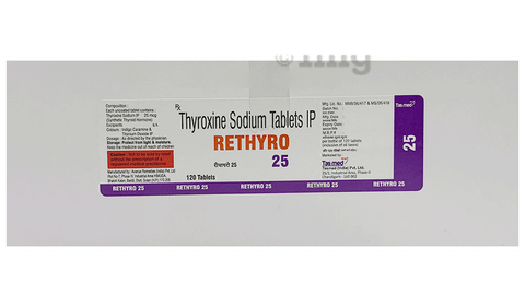 Rethyro 25 Tablet image Rethyro 25 Tablet image