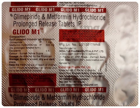 Glido M1 Tablet PR
