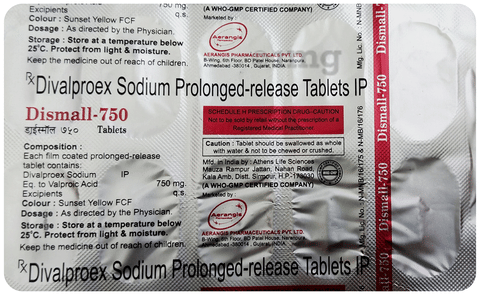 Dismall 750 Tablet PR image