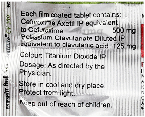 Stafcure CV 500 Tablet image