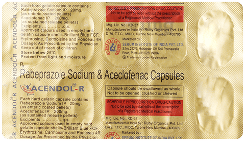 Acendol-R Capsule SR image Acendol-R Capsule SR image