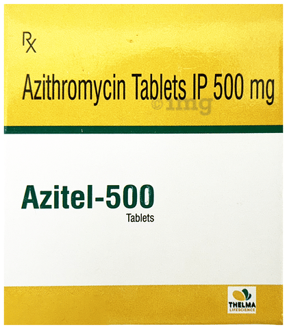 Azitel 500 Tablet image