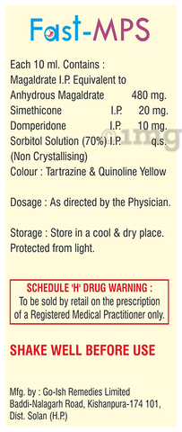 Fast-Mps Oral Suspension Elaichi