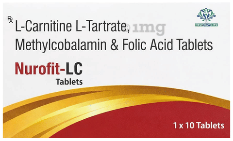 Buy Nurofit-LC Tablet Online: View Uses, Side Effects, Price, Substitutes