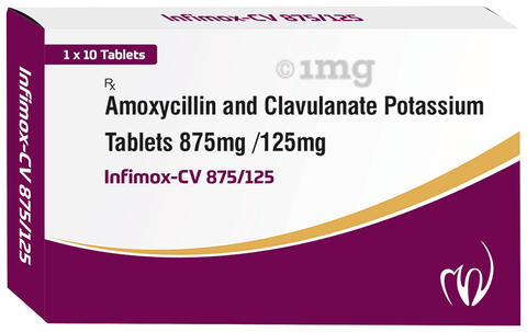 Infimox-CV 875/125 Tablet image