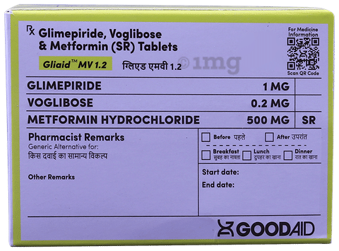 Gliaid MV 1.2 Tablet SR