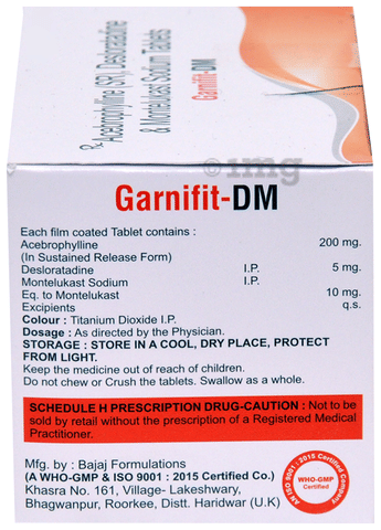 Garnifit-DM Tablet SR image