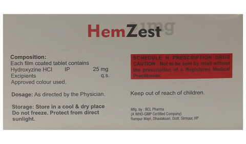 Hemzest Tablet image