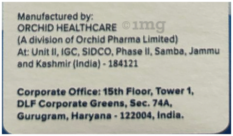 Orblicef 2.5g Injection image