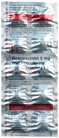 Novastat-TG 5 Tablet image Novastat-TG 5 Tablet image