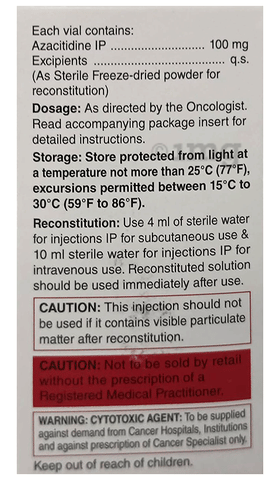 Acitakrish 100mg Injection image