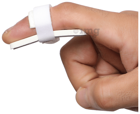 HealthAndYoga TipGuard Mallet Finger Splint White Buy box of 1.0