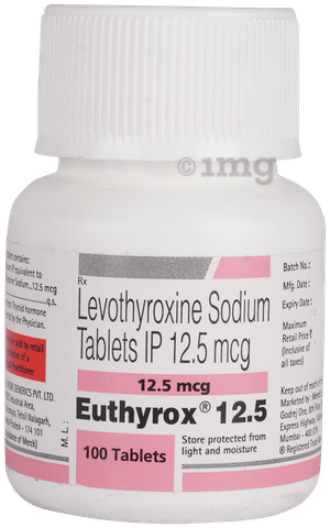 Euthyrox 12.5mcg Tablet image