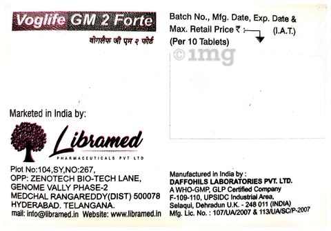 Voglife GM 2 Forte Tablet SR