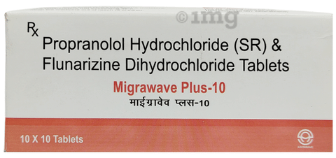Migrawave Plus 40mg/10mg Tablet image