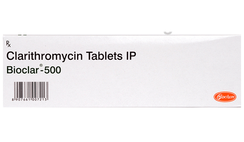 Bioclar 500 Tablet image Bioclar 500 Tablet image