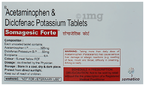 Somagesic Forte Tablet image