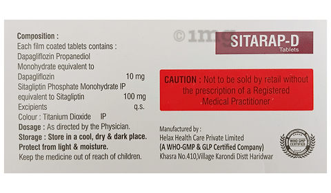 Sitarap-D Tablet image
