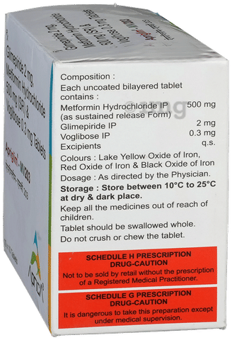 Apriglim-MV 203 Tablet SR image