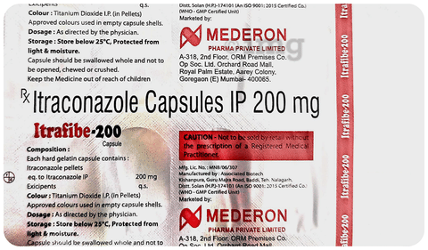 Itrafibe 200 Capsule image Itrafibe 200 Capsule image