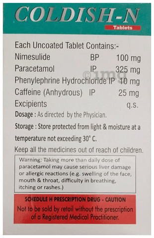 Coldish-N Tablet image Coldish-N Tablet image