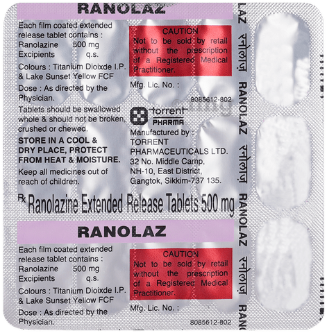 Ranolaz Tablet SR image
