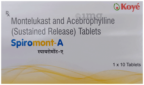 Spiromont-A Tablet SR image Spiromont-A Tablet SR image