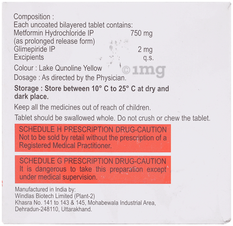 Glimisave Max 2 Tablet PR image Glimisave Max 2 Tablet PR image