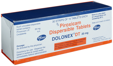 Dolonex DT 20mg Tablet image