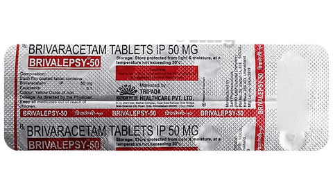 Brivalepsy 50 Tablet image Brivalepsy 50 Tablet image