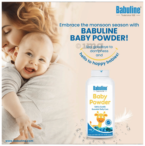 Babuline Baby Powder Safe Gentle Baby Powder For Newborn