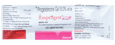 EMPRogest 8% Vaginal gel image